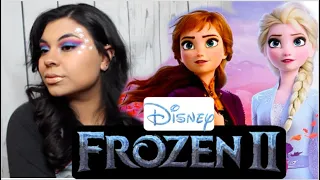 Frozen II inspired makeup