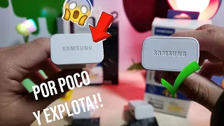 Como saber si un cargador Samsung es original o réplica y No ser Estafado en 2020