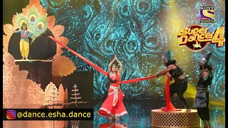 Performance | Esha Mishra & Sonali | Dropdi Vastra Haran Katha | Mahabharat | Super Dancer 4 Sony TV