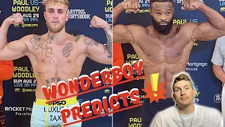 Jake Paul VS Tyron Woodley OFFICIAL PREDICTION | Wonderboy Thompson