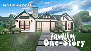 Roblox Bloxburg - No Gamepass One-Story Family House - Minami Oroi