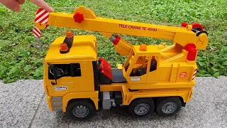 Real Heavy Bruder Trucks Let's play with nine cool bruder Truck