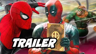 Spider-Man Far From Home Trailer - Deadpool Scene Funny Moments Breakdown