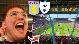 VILLA KEEP EUROPEAN DREAM ALIVE AGAINST SPURS! 🤯 ASTON VILLA 2-1 TOTTENHAM