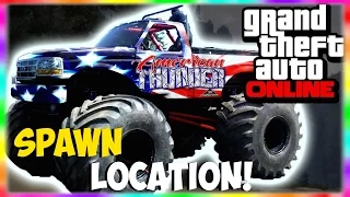 GTA 5: Rare Liberator "Monster Truck" Spawn Location! NEW "GTA 5 Rare & Secret Vehicles" Xbox One