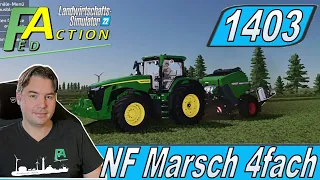 LS22 #1403 Schneller Ballen wickeln #NFMarsch4fach #Landwirtschafts Simulator 2022 #LetsPlay