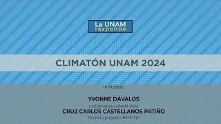 Climatón UNAM 2024.  La UNAM responde 923