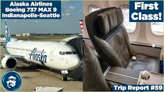 *FIRST CLASS* on Alaska Airlines: *AMAZING* Service & 100th Flight! | Trip Report #58