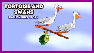 Tortoise And Swan Story - Moral Stories For Kids | Bedtime Story For Kids | Grandma Stories