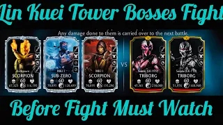 Lin Kuei Tower 130 Bosses TRIBORG SEKTOR(LK-9T9)& SMOKE(LK-7T2) Fight Mortal Kombat Mobile Account