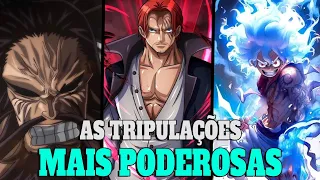 AS TRIPULAÇÕES MAIS CASCA GROSSA DE ONE PIECE - TADORIKE