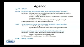 11/4/2021 - National Advisory Committee (NAC) Fall Meeting (Day 1)