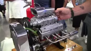 Miniature Blown V8 Engine