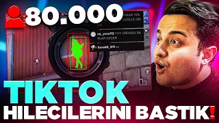 OHA! 80 BİN KİŞİ İLE TikTok HİLECİLERİNİ BASTIK! THY ORDUSU #2 PUBG Mobile