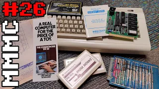 VIC-20 goodies: Running PET programs on the VIC, a hand made 24k RAM expansion, 80/40 column cart