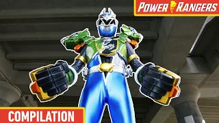 Blue Ranger Smash 🦖 Dino Fury Season 2 ⚡ Power Rangers Kids ⚡ Action for Kids