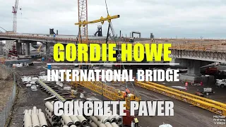 Gordie Howe International Bridge Construction Update 3/26/2024