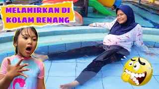 IBU MELAHIRKAN DI KOLAM RENANG | CHIKAKU