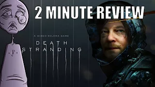 Death Stranding (No Spoilers) | 2 MINUTE REVIEW | I'LL REVIEW ANYTHING #shorts