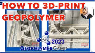 Additive Manufacturing of Ceramic-Type Geopolymer (3D-Printing)