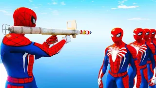 GTA 5 Spiderman Epic Jumps - Spider-Man Stunts Fails ep.6