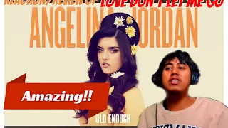 Reaction/Review of Angelina Jordan - Love Don’t Let Me Go (Visualizer)