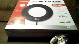 1byOne 60 Mile HDTV Antenna Unboxing & Test