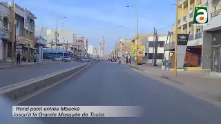 La belle ville sainte de Touba, de son entrée jusqu'à la Grande mosquée