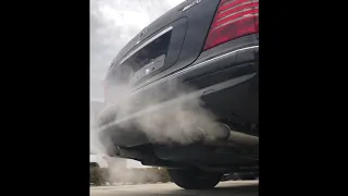 s65 amg (stock exhaust / cold start / launch)
