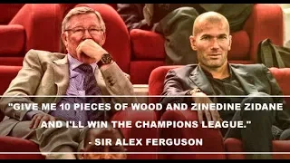 BEST FOOTBALL MANAGERS OF ALL TIME ON ZIDANE THE PLAYER