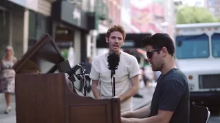 Summertime cover on a Piano in NYC by Kenneth Edwards and Dotan Negrin