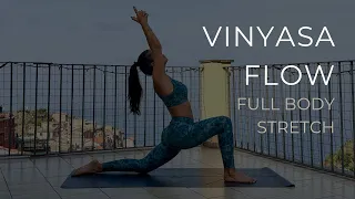 20 Minute Travel Vinyasa Flow | Full Body Yoga on the Go | All Levels yoga