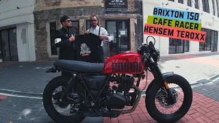 BRIXTON 150 CUSTOM CAFE RACER BY AMANG AMPANG