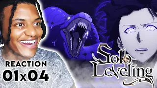 Jinwoo Is Evolving Rapidly! | Solo Leveling Reaction 1x04