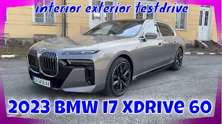 2023 BMW I7 Xdrive 60 Interior Exterior and Test drive   Ultimate Premium Limousine