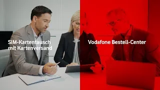 Vodafone Bestell-Center - SIM-Kartentausch mit Kartenversand  | #businesshilfe