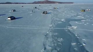Зимняя рыбалка остров Русский