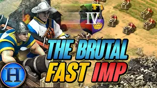 The Byzantine FAST IMPERIAL Rush | AoE2