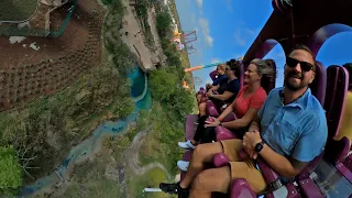 Busch Gardens Tampa NEWEST Thrill Ride Serengeti Flyer Swing POV! & More Coaster Fun + Park Updates!