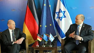 Scholz: Deutschland steht "fest an der Seite Israels" | AFP