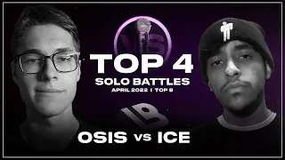 Osis vs Ice | April Monthly Beatbox Battle 2022 | Semi-Finals