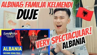 Albina & Familja Kelmendi - Duje | 🇦🇱 Albania | Second Semi-Final | Eurovision 2023 | REACTION