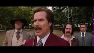 Anchorman 2 fight scene