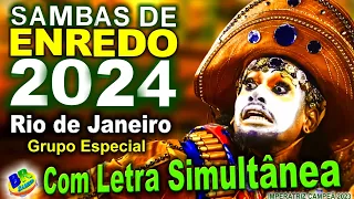 CD Samba Enredo 2024 Rio de Janeiro [OFICIAL] Grupo Especial Com Letra Simultânea