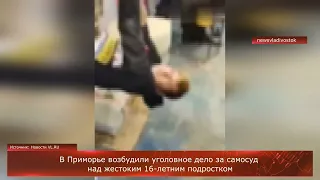 В Приморье возбудили уголовное дело за самосуд над жестоким 16-летним подростком