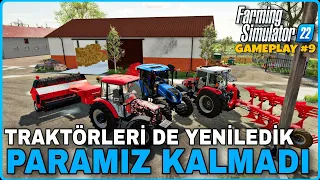 YENİ TRAKTÖR VE YENİ EKİPMANLAR ALDIK🚜TÜMOSAN BALYE MAKİNESİ!!!🚜PARAMIZ BİTTİ🚜 #55_ragnar