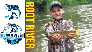 Trout Fishing the Root River at Forestville/Mystery Cave: June 16th