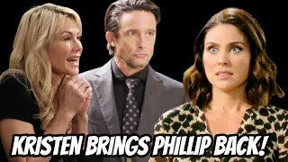 Kristen wants Phillip to check on Chloe. Will Chloe fall into the trap? Days of our lives Spoilers