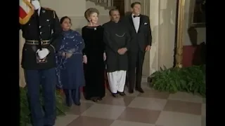 President Zia of Pakistan Arriving for State Dinner on December 7, 1982