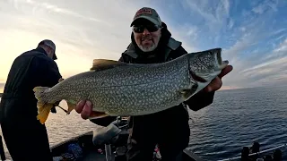 Fall Fishing Lake Superior Trout